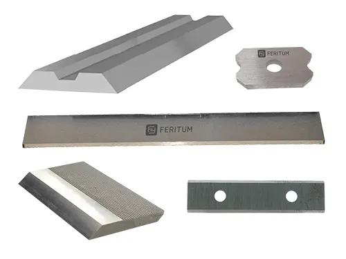 Твердосплавные пластины, ножи HSS, бланкеты Feritum